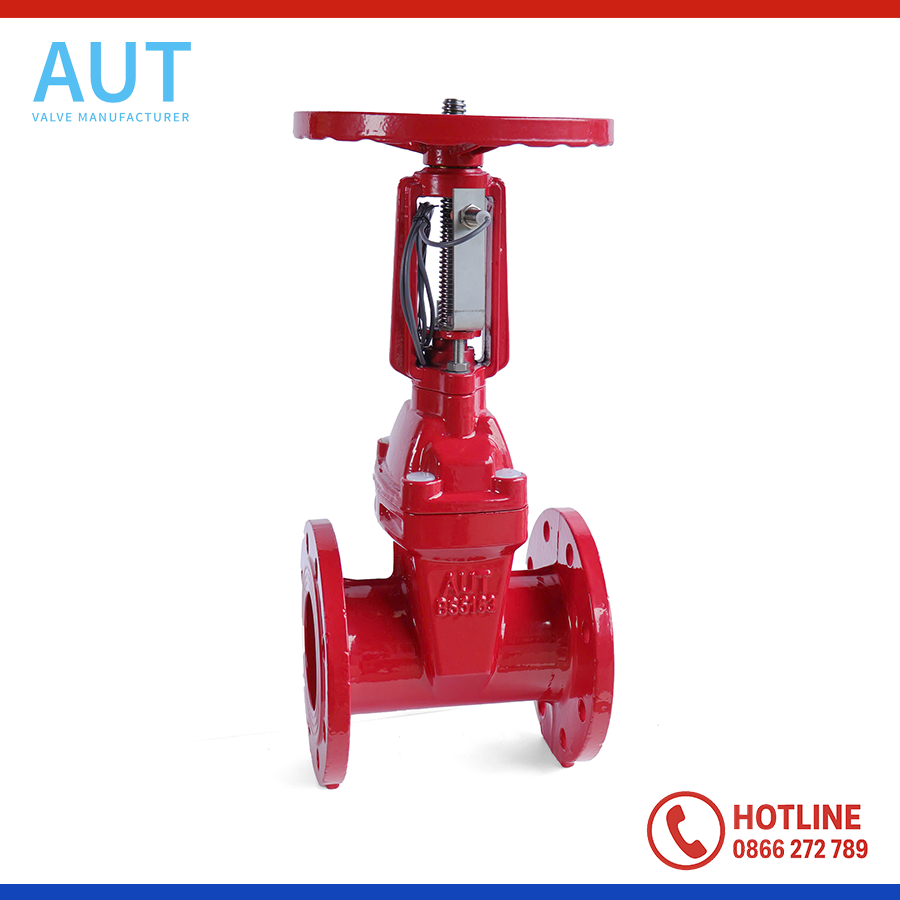 Van ty nổi Van cổng tín hiệu điện AUT | DN50 – DN800 Model FIG015 - Ảnh 1